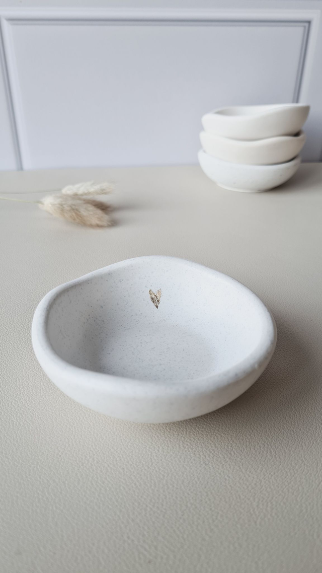 Coupelle Ondine blanc marbre 