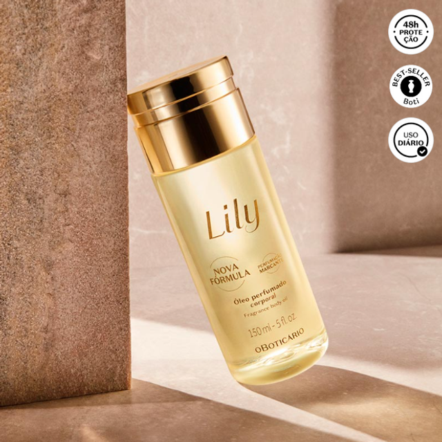 Lily Óleo Perfumado Corporal 150ml-5.1 fl.oz.
