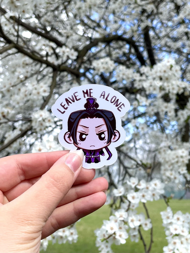 Jiang Cheng Funny Text MDZS Sticker