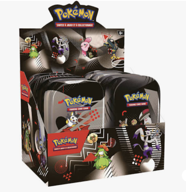 Display Mini Tin - Pokémon - Foudre Noire & Flammes Blanche - EV10.5 - Français