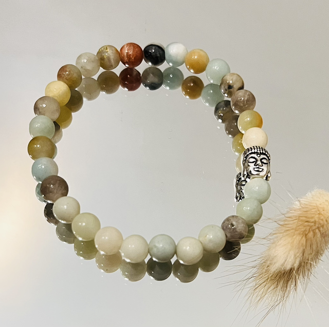 Amazonite Multicolore - Amitié- Joie de vivre - Bonheur