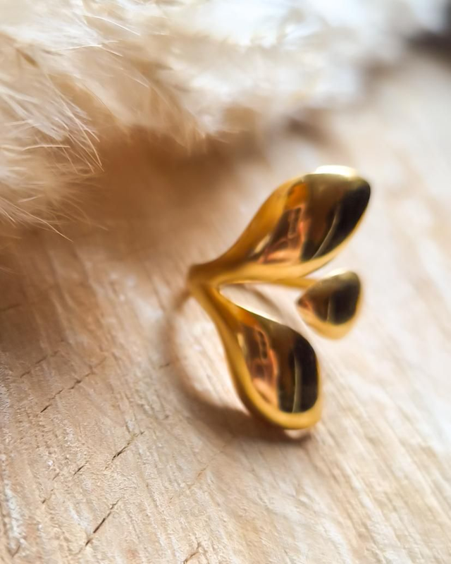 Bague "Nina" - Modèle doré