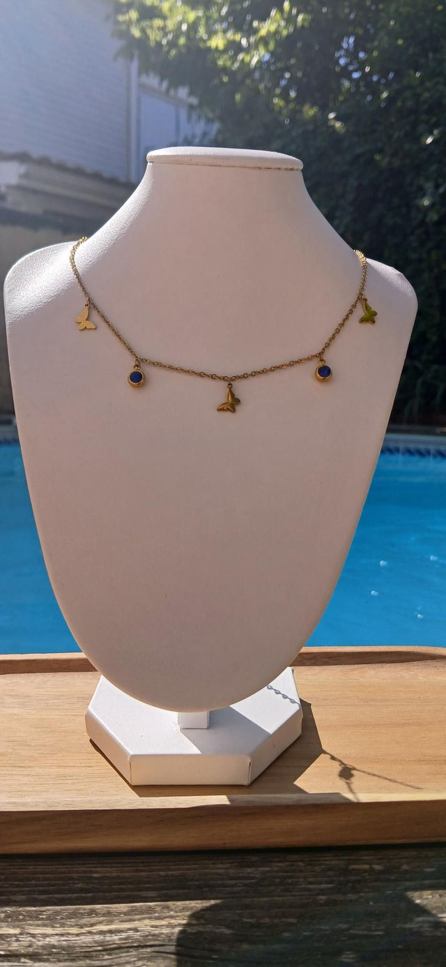 Collier papillon 