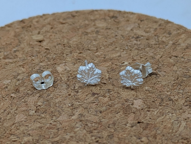 Small Maple Leaf Earrings