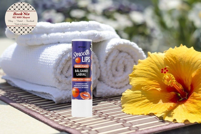 Bubbles &amp; Colors " Baume à lèvres Pêche "