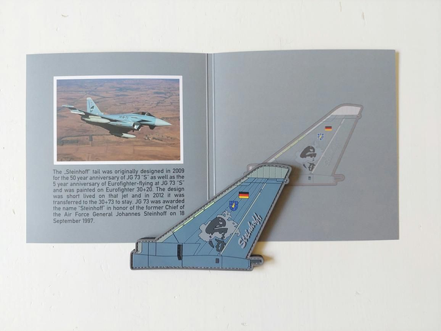 Steinhoff Tail Patch - 2nd order with booklet