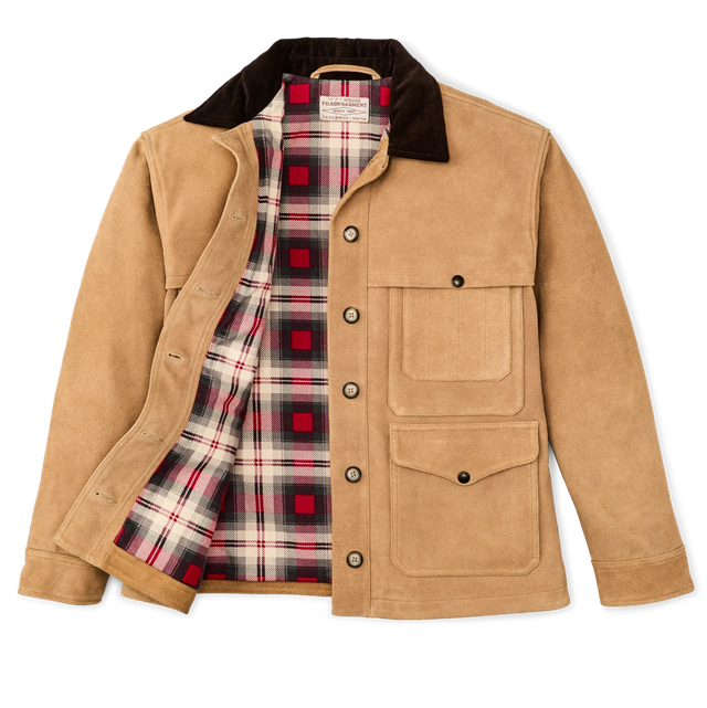 Filson Women’s Suede Leather Cruiser Tan