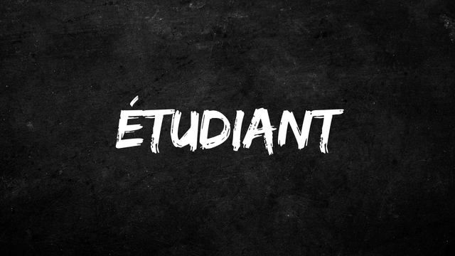 Étudiant