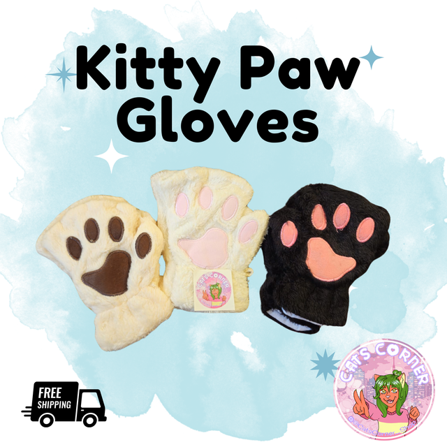 Kitty Paw Gloves
