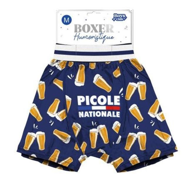 BOXER HUMO "PICOLE NATIONALE" TAILLE M