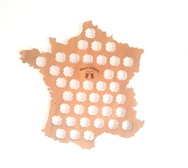 A10 – Carte de France pour amateur de bières
