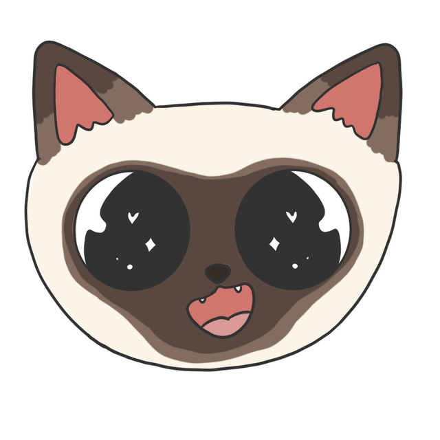 Original Art Pen | Siamese Cat