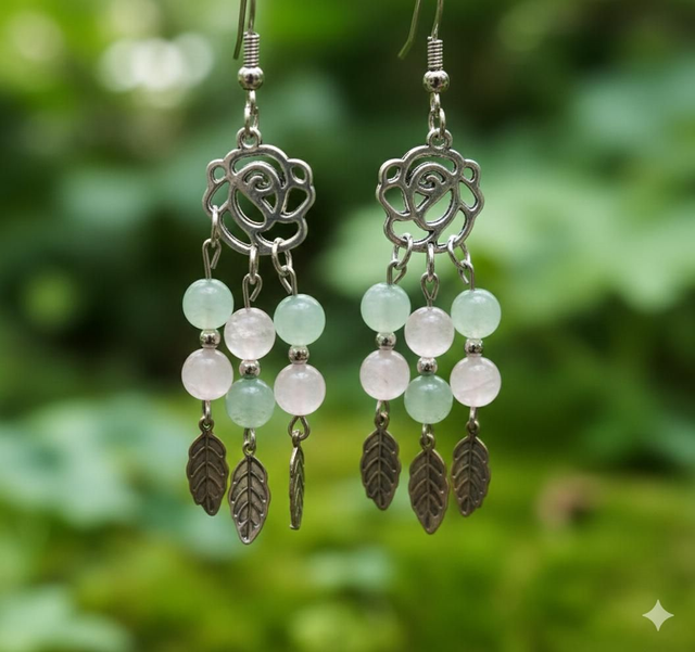 Boucles d'oreilles - Chakra Du Coeur ❤️