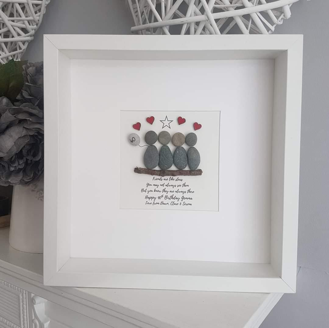 40th birthday gift | Gift for friends | Gifts for her | Friends are like stars