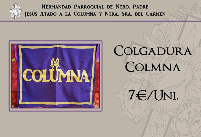 Colgadura "COLUMNA"