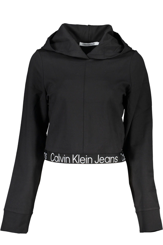 CALVIN KLEIN FELPA SENZA ZIP DONNA NERO