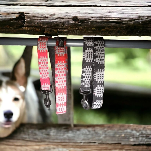 Moose & Co Handmade Dog Lead - Red