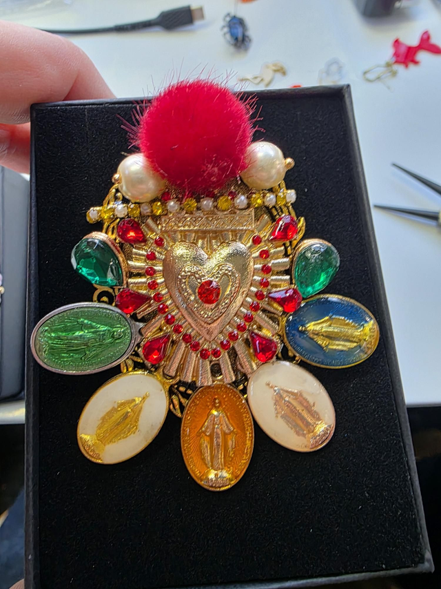 Broche artisanale Tricopin 