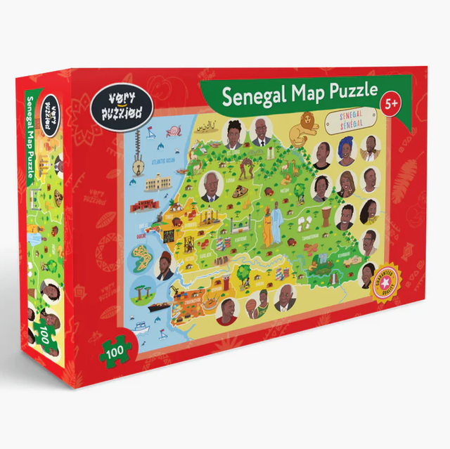 Senegal Map Puzzle