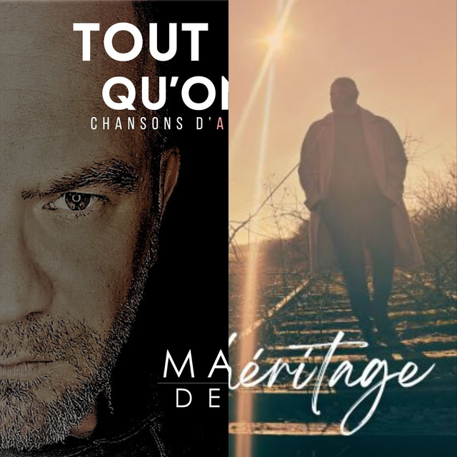 LOT 2 ALBUMS (Tout l'amour qu'on donne + Ton héritage)