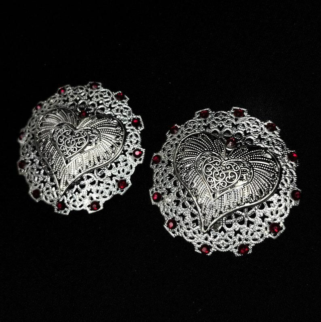 Valentine nipple pasties