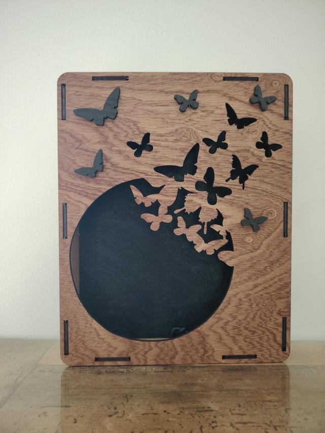 Lampe papillons 