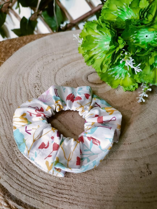 Chouchou imprimé animaux 