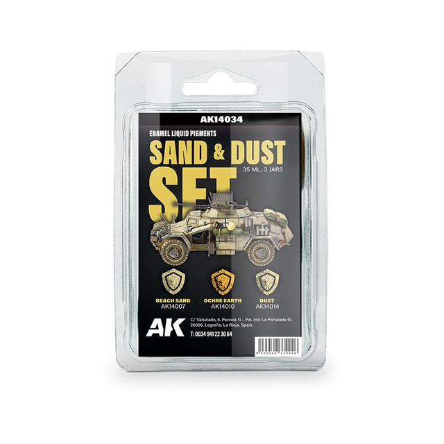 SAND & DUST SET – ENAMEL LIQUID PIGMENT