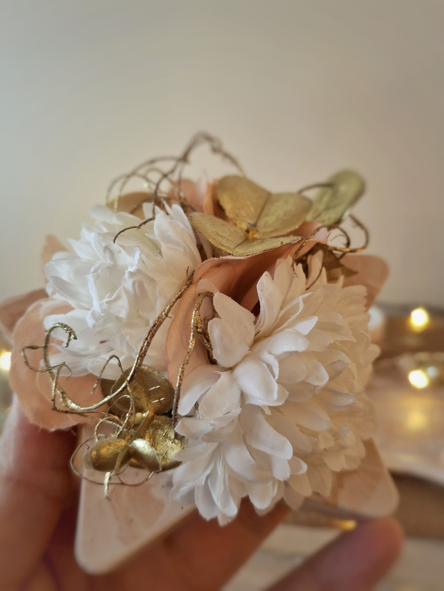 Etoile fleurie et ses fleurs