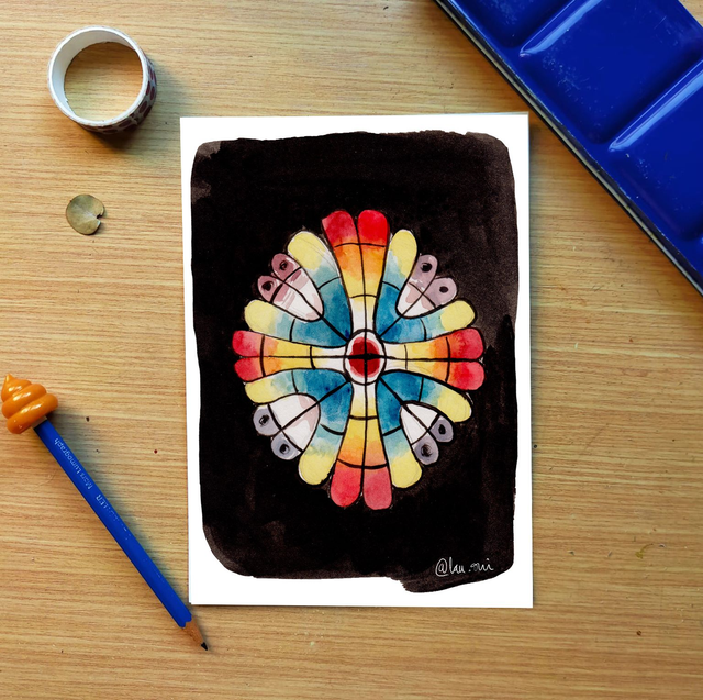 Vitrall Cripta Güell