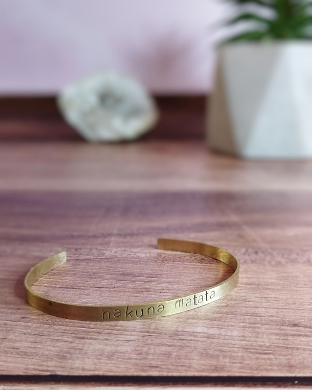 Bracelet mantra &quot;Hakuna matata&quot;