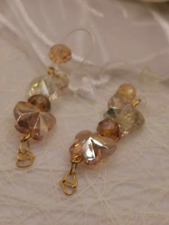 Boucles d'oreilles en cristaux Swarovski Papillons