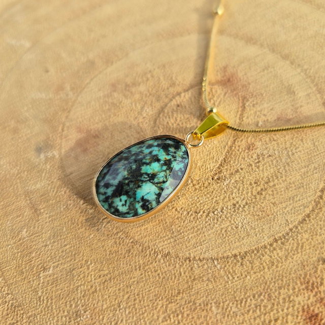 Collier Turquoise Africaine