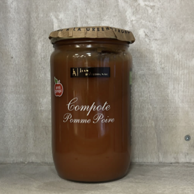 Compote pomme poire Jean d’Audignac 