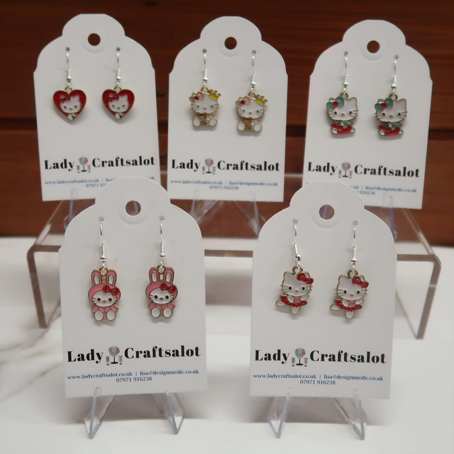 Kitty Earrings