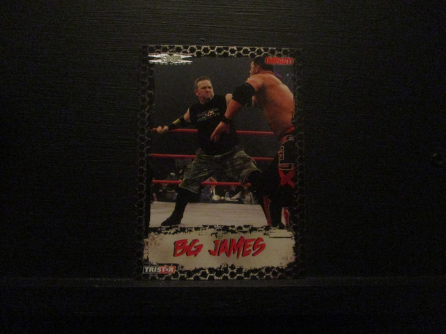 BG James - Tristar TNA Impact 35 Wrestling Original Trading Card #28