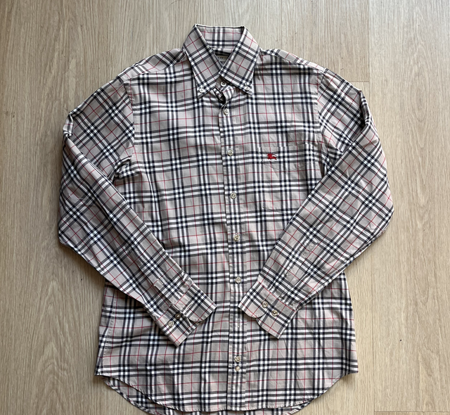 Burberry camicia a maniche lunghe size 