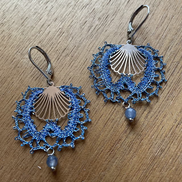 Boucles d’oreilles "abeille"