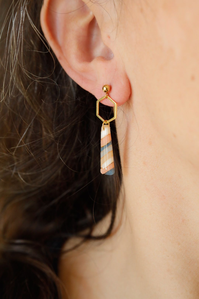 Boucles Oreilles Lueurs d'Automne