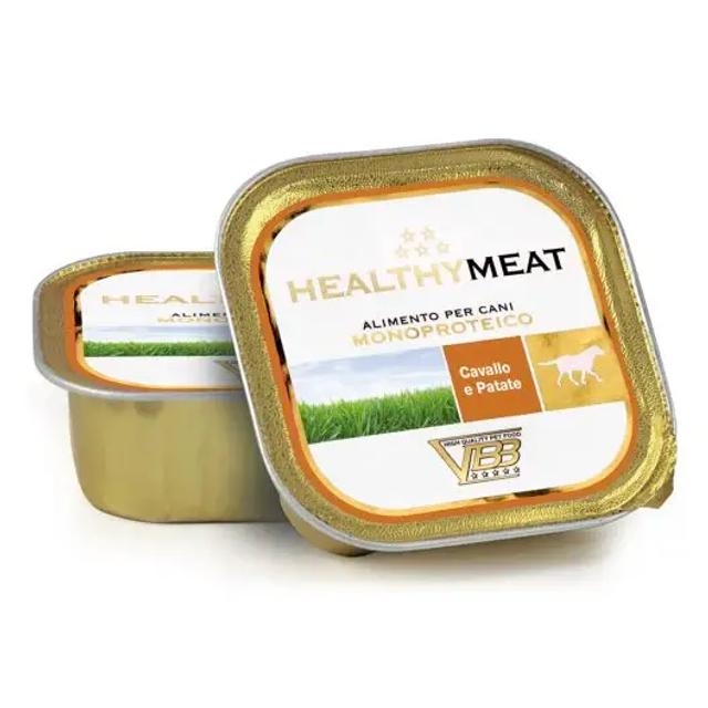 Healthymeat Cavallo e Patate (su arkliena ir bulvėmis) monoproteininis paštetas šunims 150g 