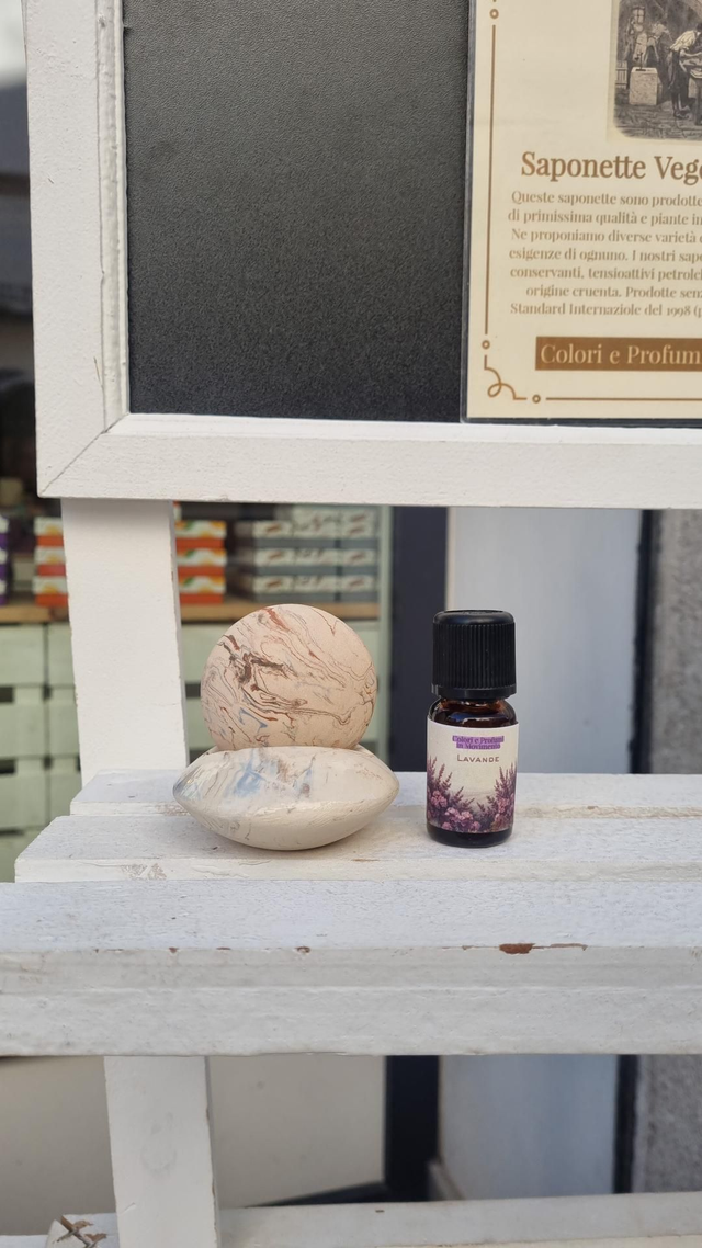 Kit Profumatore Galletta+Base+Ricarica -Lavande