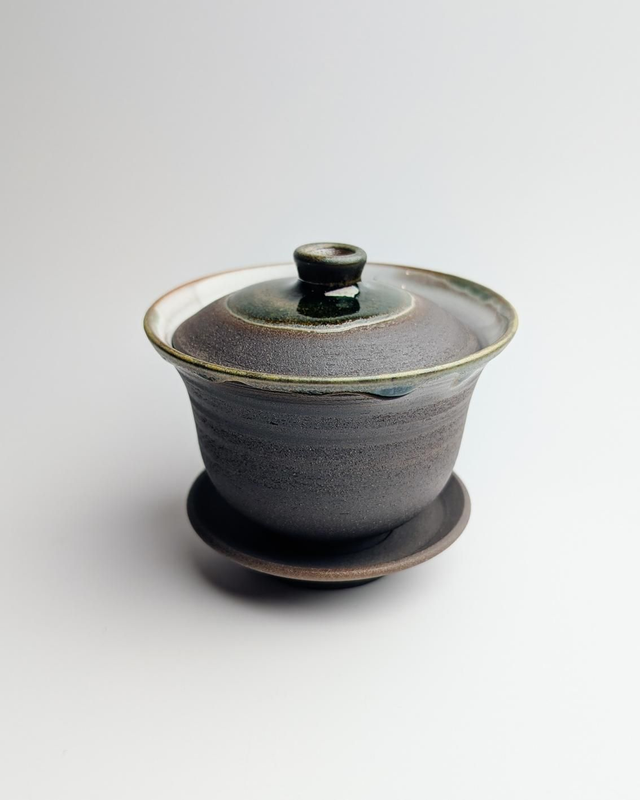 Gaiwan ze spodkiem "zacieki"