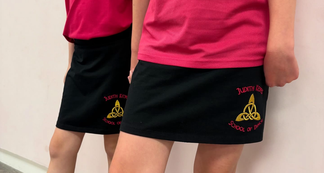 Irish Dancing Skort with School Logo