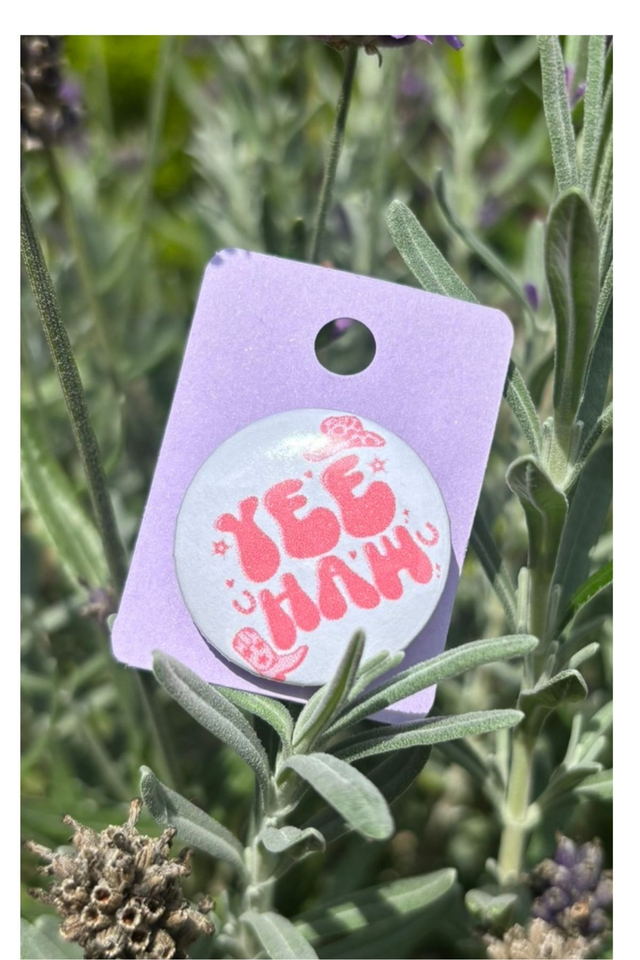 Yee Haw - 25mm Button Badge