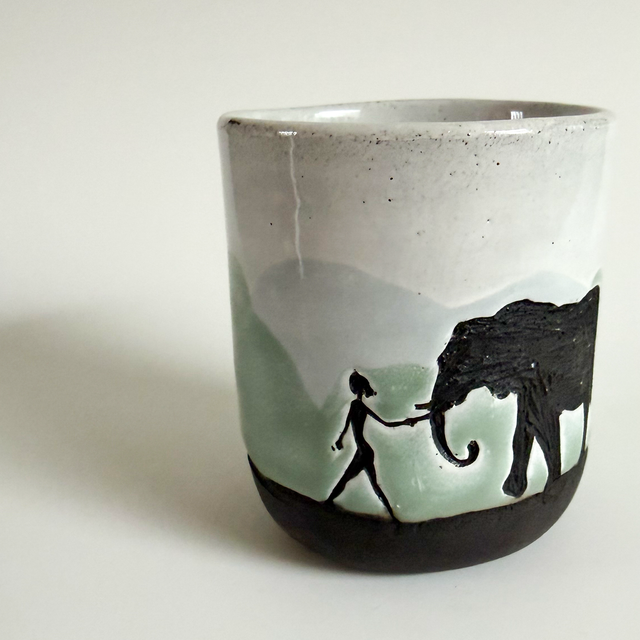 Gobelet « avancer avec plus de force » 