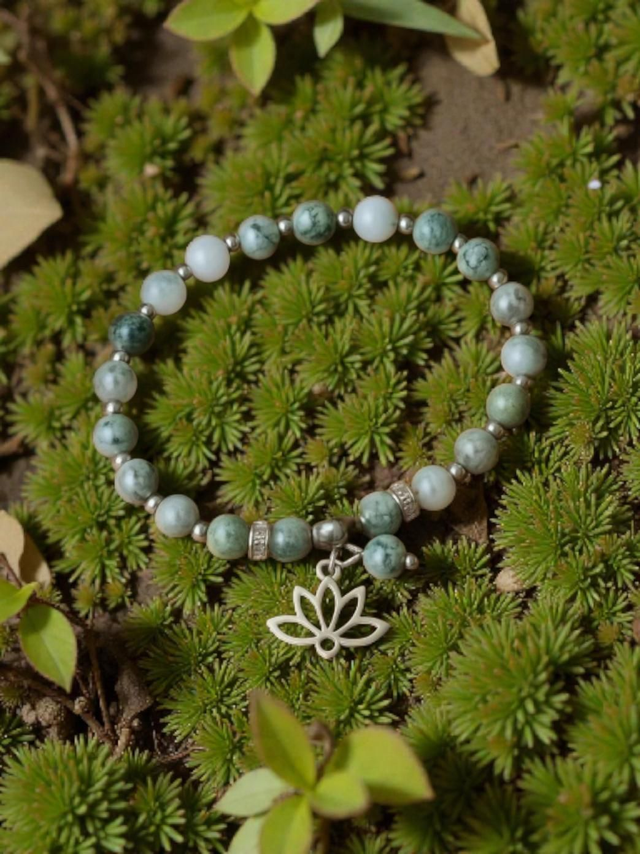 Bracelet Agate Arbre -- Ancrage &amp; Équilibre