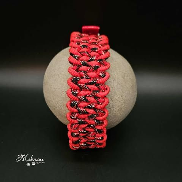 Paracord Halsband „Manta Ray“ 