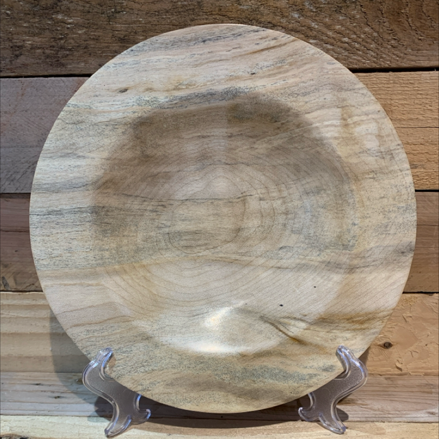 Handmade Spalted Sycamore Platter 