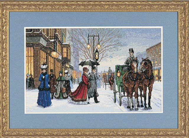 Dimensions: Maley’s Gracious Era Cross Stitch Kit – Dimensions Gold Collection