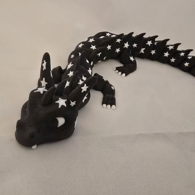 Dragon étoiles noires